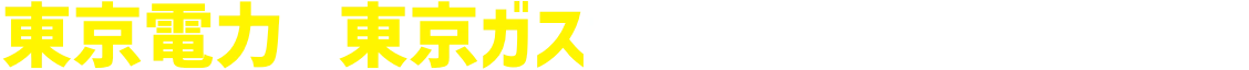 東京電力と東京ガスをご検討の方必見！